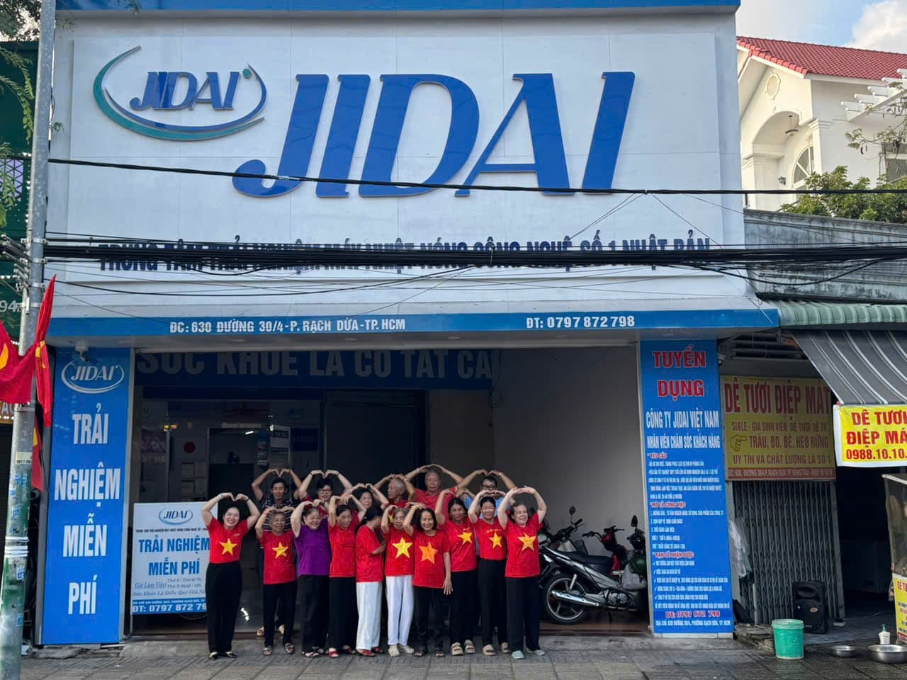 Không khí trị liệu phục hồi cột sống tại JIDAI Vũng Tàu 30/4
