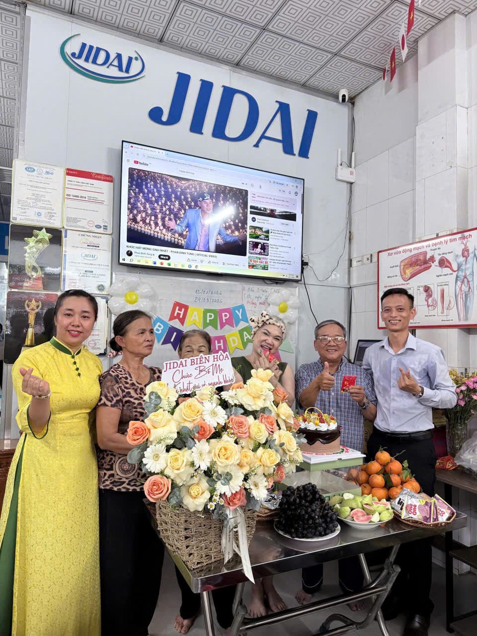Không khí trị liệu phục hồi cột sống tại JIDAI Biên Hòa