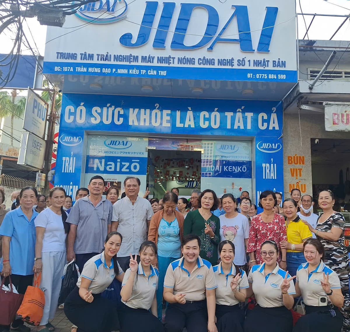 Hoạt động chăm sóc sức khỏe đầm ấm tại JIDAI Cần Thơ