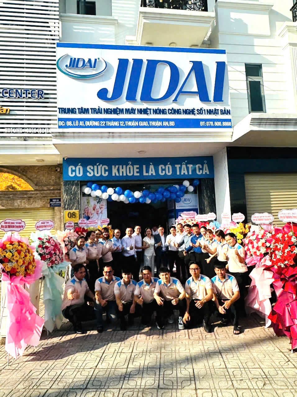Hoạt động hỗ trợ và chăm sóc tận tâm của kỹ thuật viên JIDAI Thuận An